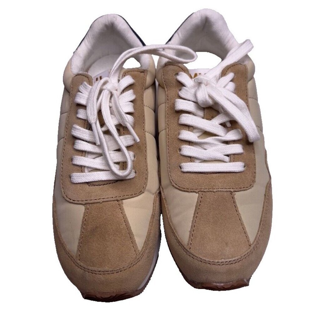 Madewell Womens $110 League Sneakers in Suede Size 5 NH197 - Picture 2 of 12